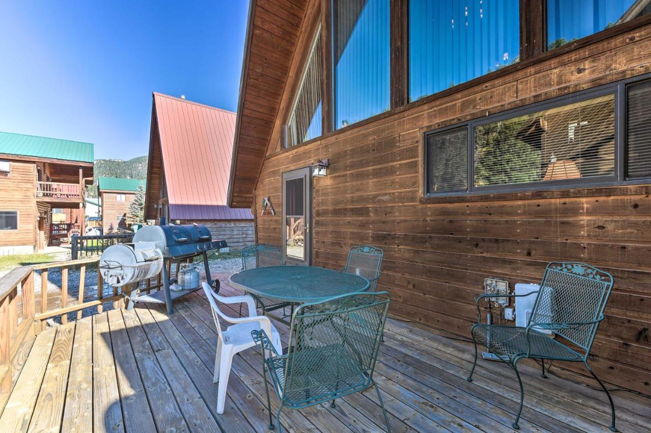 Ski-Inandski-Out Red River Cabin With Mtn Views! Exteriör bild